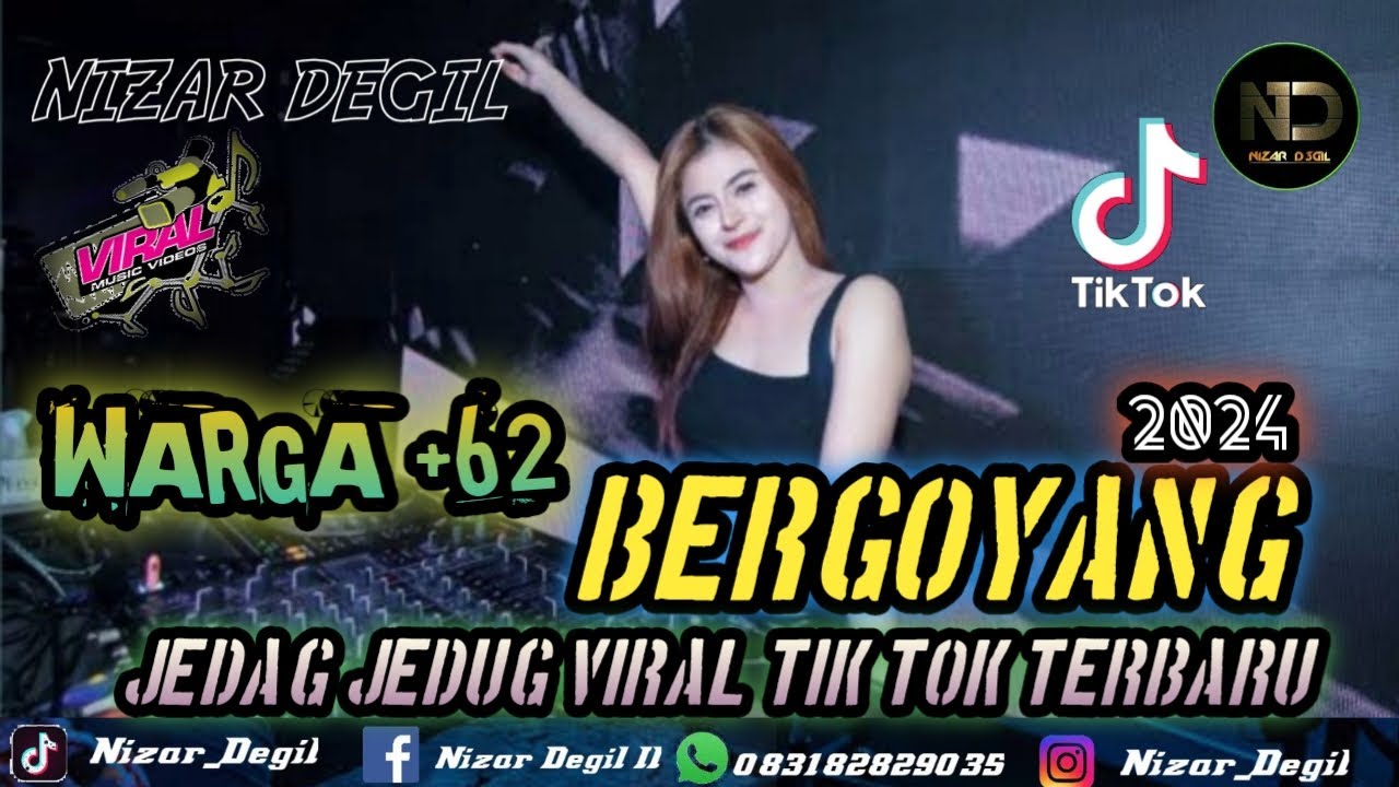 DJ WARGA +62  BERGOYANG‼️ JEDAG JEDUG VIRAL TIK TOK REMIX FULL BASS TERBARU 2024