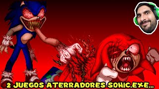 2 JUEGOS SONIC.EXE TERRORÍFICOS !! - Juegos Sonic.EXE con Pepe el Mago