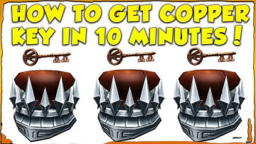 HOW TO GET THE COPPER KEY IN 10 MINUTES! (PROOF) EASIEST/FASTEST WAY! (Roblox Player One Event)