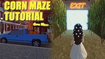 CORN MAZE TUTORIAL GUIDE! | THE VAMPIRE LEGENDS 2 | ROBLOX