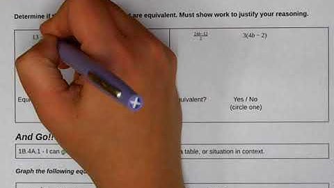 Math 1 Task 4.1 Part 1 RSG Video Notes