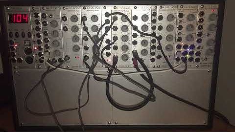 Ambient modular with Doepfer A100 Using S&H