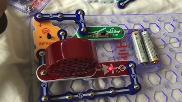 Snap Circuits Light RC Blink and Beep