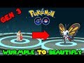 EVOLVING WURMPLE TO BEAUTIFLY (POKEMON GO GEN 3 EVOLUTION)