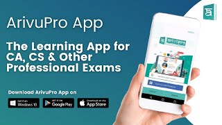 ArivuPro - The Learning App for CA, CS & Other Professional Exams screenshot 4