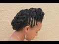 Natural Hair| CORNROW PROTECTIVE STYLE