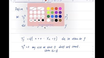 Recurrence and Transience