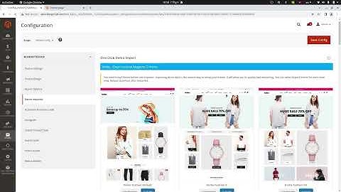 How to One Click Import Demo with Kalles Magento 2 Theme