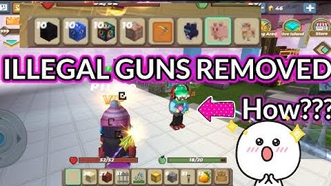 Server Update Illegal Guns Removed in Skyblock Blockman Go - Adventure