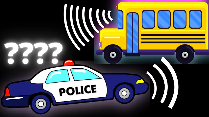 Bus Horn VS Police Car Siren Sound Variations in 61 Seconds