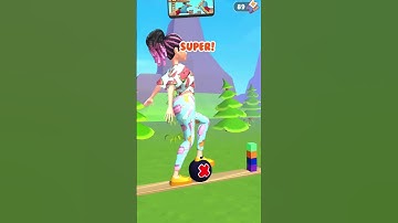 ASMR Tippy Toe Try Again |tippy toe3D  level 389 #Xshorts #tippytoe #satisfying#asmr