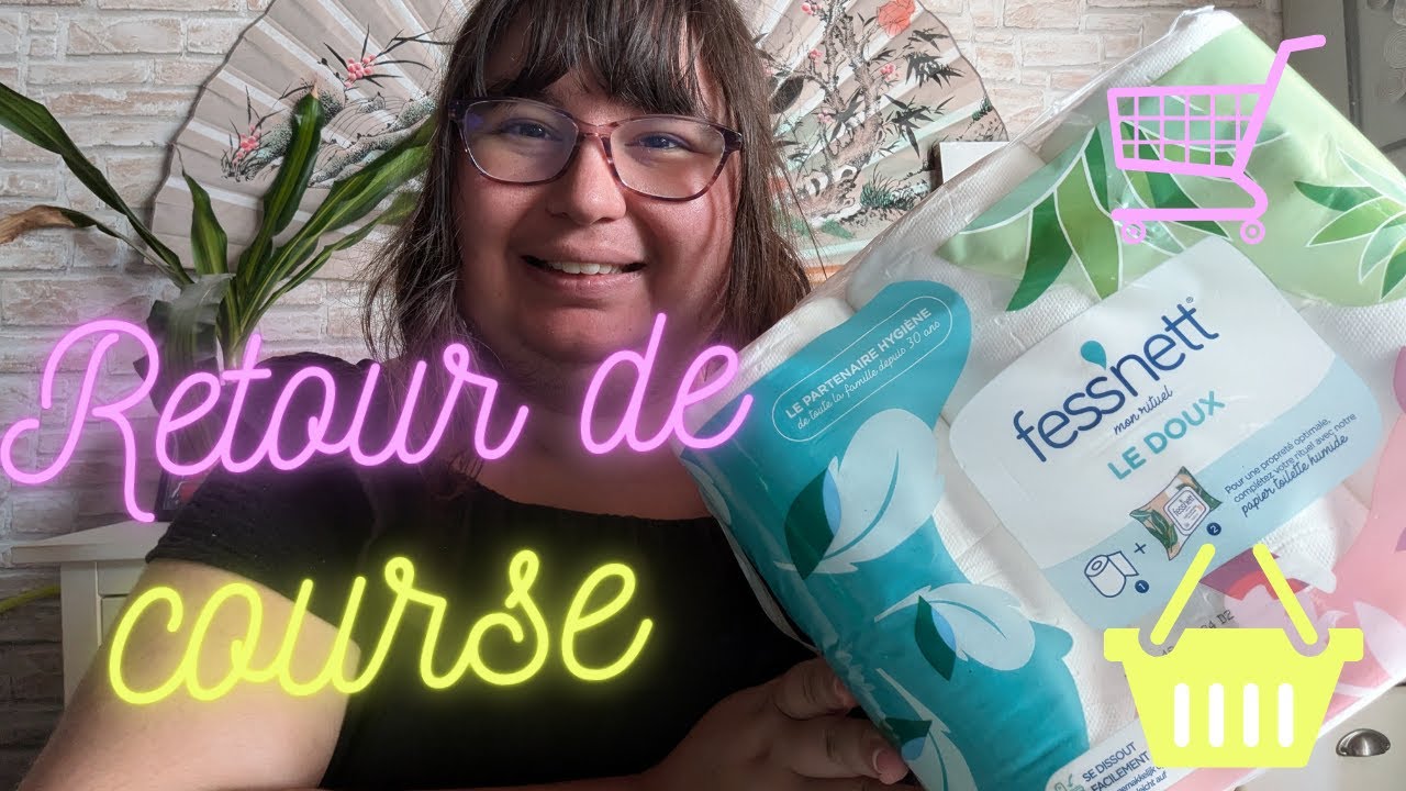 #asmr 30 MINUTES retour de course 🛒