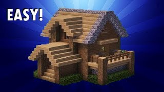 Minecraft: How To Build A Survival Starter House 1.19 (Easy)