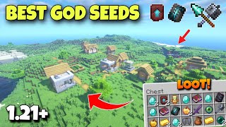 🔥[BEST GOD SEEDS] For Minecraft 1.21 Java Edition | Seed Minecraft 1.21 Java | Minecraft Seeds 
