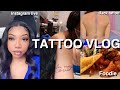 VLOG: I GOT 2 NEW TATTOOS! *Super painful*| Shalaya Dae