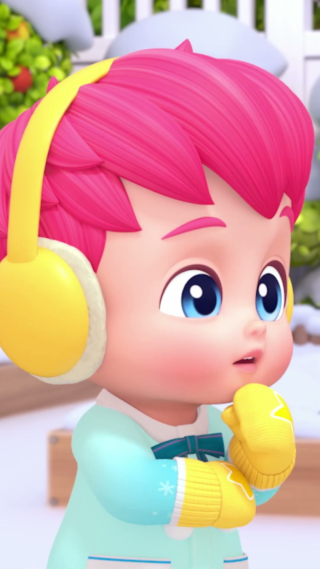 La La La Deck the Halls with Bebefinn #bebefinn #shorts #kidssong