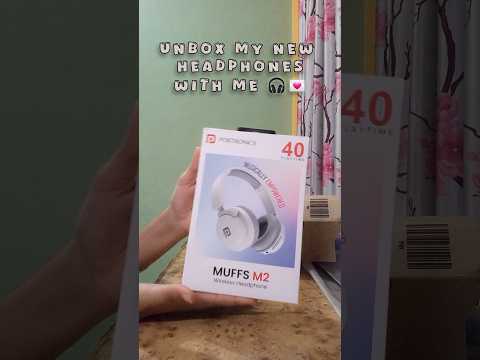 unboxing muffs portronics