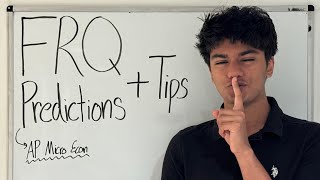 AP Micro 2026 FRQ Predictions + Tips