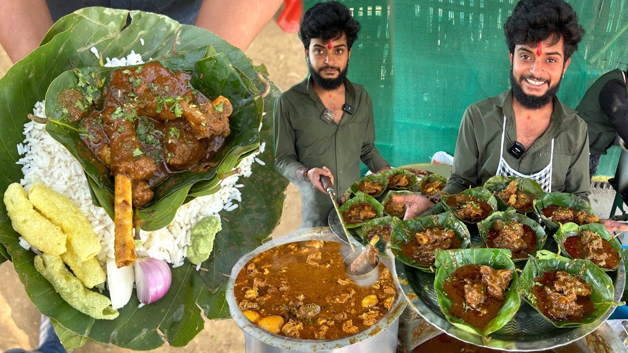 60kg मटन सिर्फ़ 3 घंटे में बिक जाता है | आदावाशी मटन खाने भगदड़ मचता यहाँ sirf ₹150/- में भर पेट |