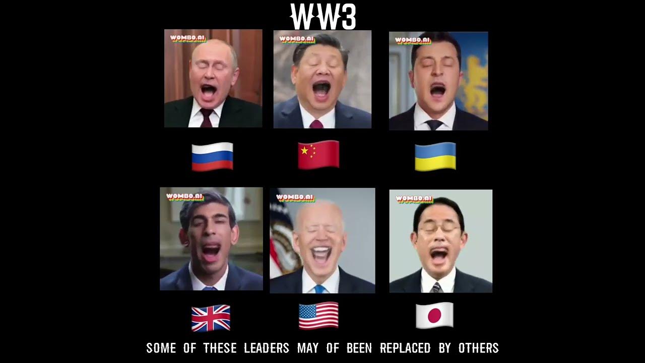 WW3 Leaders sing Macarena