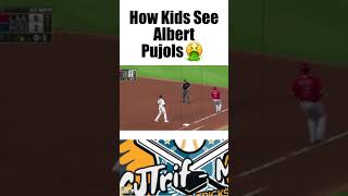 How Kids See Albert Pujols #shorts