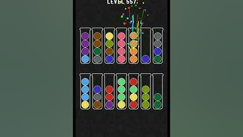Ball Sort Puzzle Level - 557