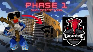 TOURNOI ACADEMIE : Qualifications laggy (phase 1)