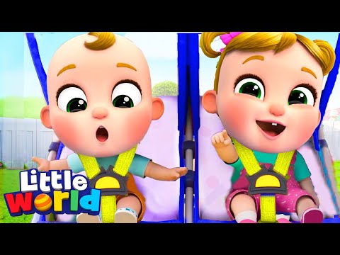 Safety Belt Song | Little World Kids Songs & Nursery Rhymes