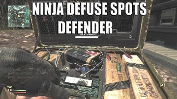Defender Ninja Defuse Spots | Call of Duty Advanced Warfare Guide