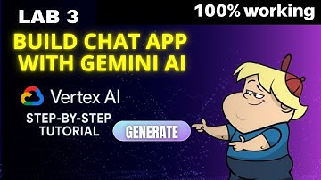 Lab 3: Build an App to Send Chat Prompts Using Gemini AI | Gemini API Integration Tutorial