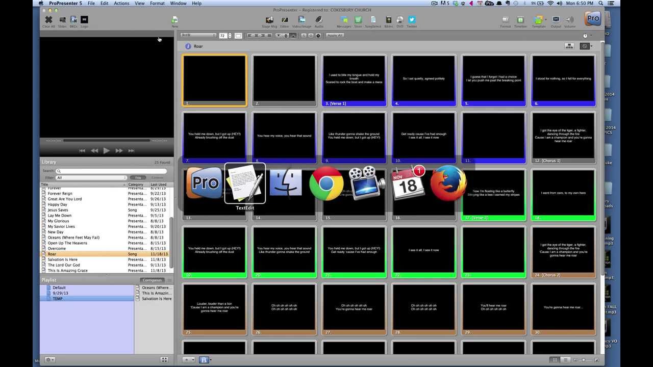 propresenter lyrics non song select format youtube oceans lyrics the format