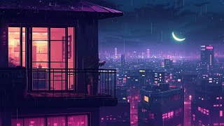 Just relax and fall asleep ~ Chill Lofi Beats to it to escape from a hard day ~ Quiet Rainy Night