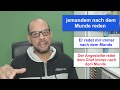 55- jemandem nach dem Munde reden ازاي_تقول فلان بيطبل لفلان