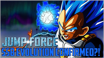 Jump Force - Super Saiyan Blue Evolution Vegeta Transformation?!
