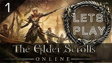 Lets Play The Elder Scrolls Online Episode 1! The Aldmeri Dominion!