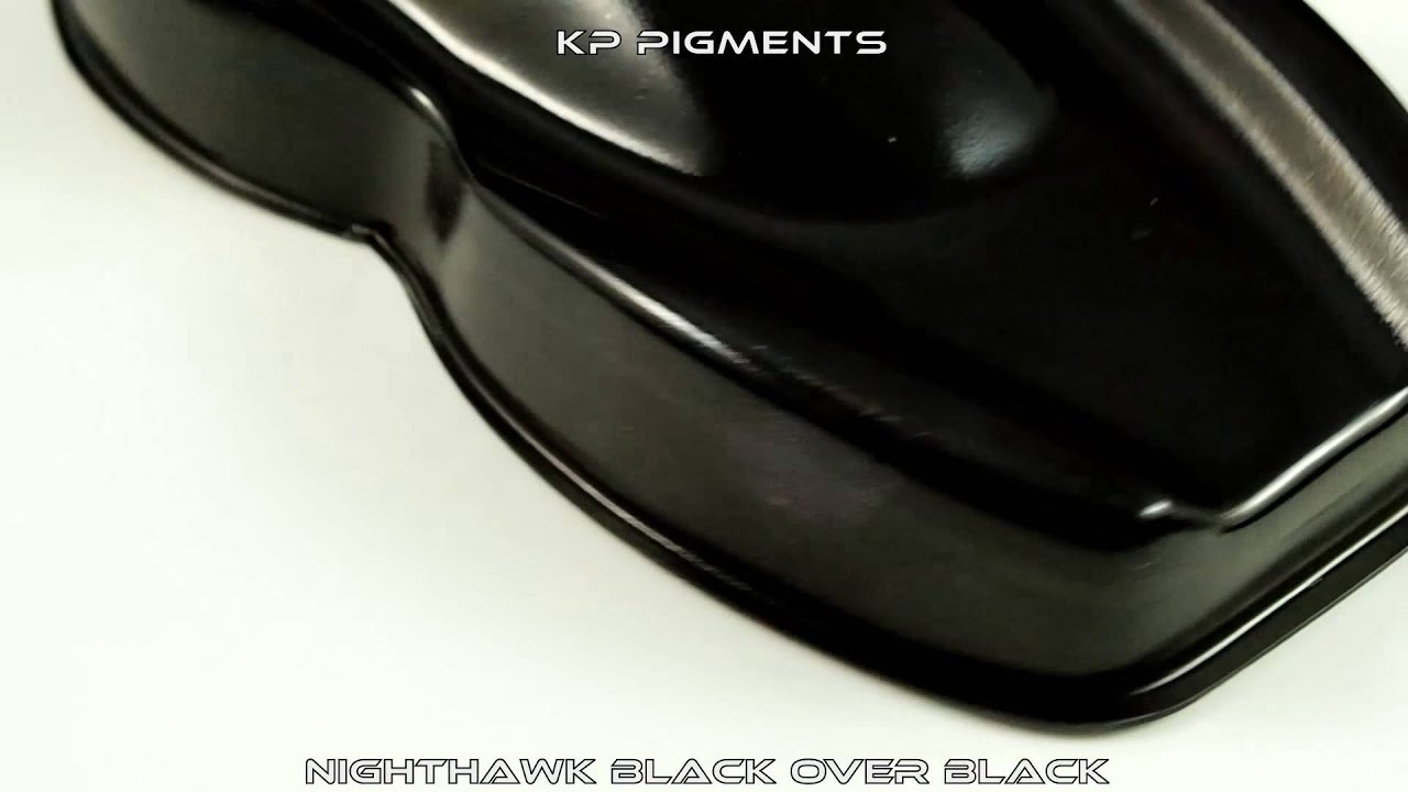 KP Pigments Nighthawk Black Pearl over a Black PlastiDip Basecoat YouTube
