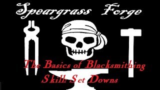 The Basics of Blacksmithing Set Downs