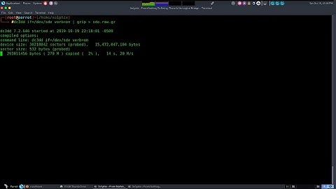 Compressed Forensic Image Acquisition On The Fly Using Dc3dd and Gzip