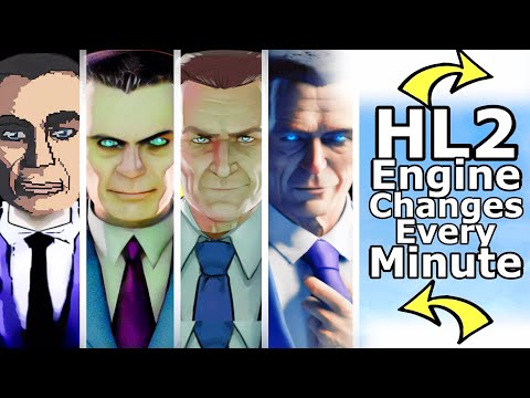 Half-Life 2 But The Engine Changes Every Minute