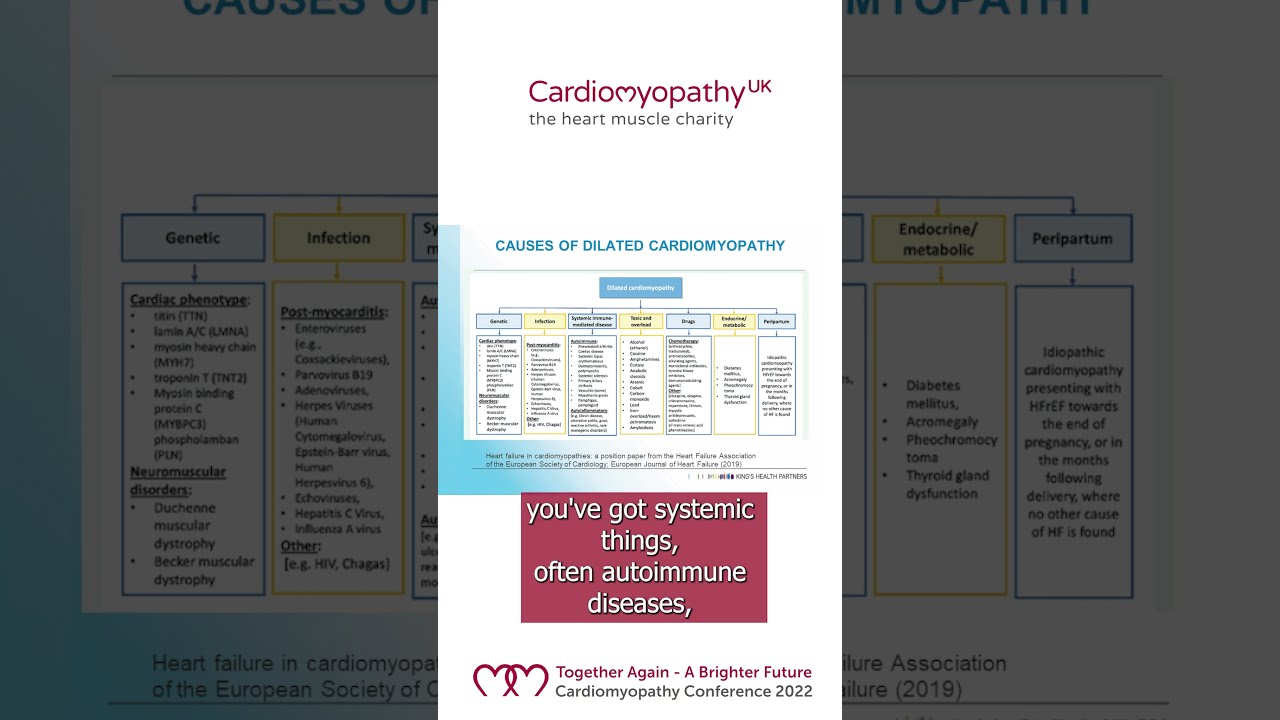 Causes Of Dilated Cardiomyopathy DCM 
