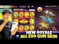 Free fire all evo guns back in royale i got everything  max in 8mins garena free fire