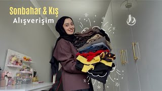 Sonbahar Kış Alışverişim