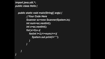 SkillRack- Daily Challenge - Integers - 1 to N for X Times (Program Id: 8083) 09-09-23