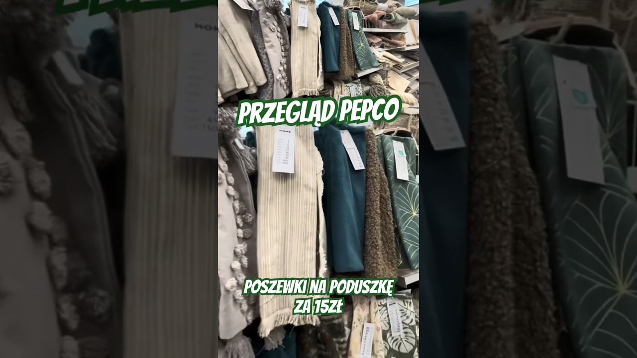 Najlepsze poszewki na poduszkę🌺 Przegląd Pepco🛍️