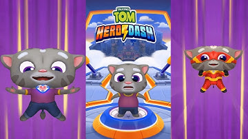 TALKING TOM HERO DASH -- BLUE HERO TOM RUNNING IN CLASSIC RUN MIRROR MODE -- 2020
