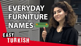 Weird Furniture Names in Turkish | Super Easy Turkish 90