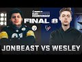 The BEAST can drop DOTS 😳  🏈  | JonBeast vs Wesley | AFC Semifinal | Madden 21