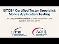 ISTQB Mobile Application Testing – Foundation Level Explained | Full Syllabus Guide
