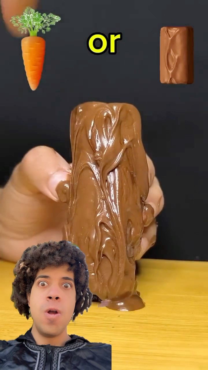 Choclate ? Or carrot ?