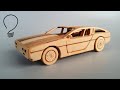 DeLorean DMC 12 out of Wood